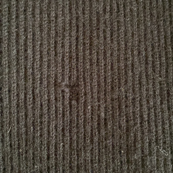 Helmut Lang slash v neck sweater cotton/ cashmere size large $450 distressed. - Picture 9 of 11